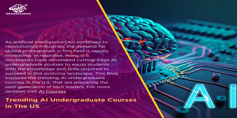 Trending AI Undergraduate Courses in The US